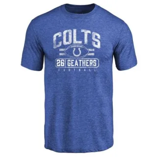 Clayton Geathers Indianapolis Colts Flanker Tri-Blend T-Shirt - Royal