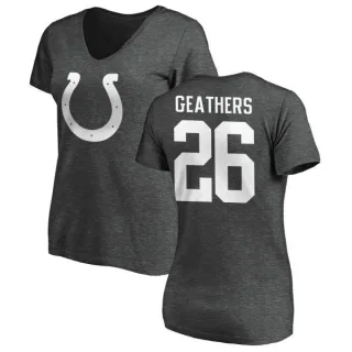 Clayton Geathers Women's Indianapolis Colts One Color T-Shirt - Ash