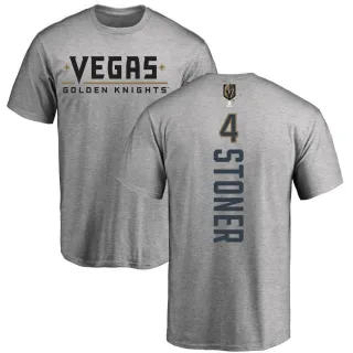 Clayton Stoner Vegas Golden Knights Backer T-Shirt - Heathered Gray