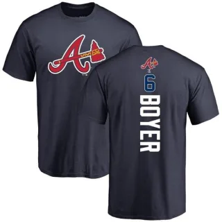 Clete Boyer Atlanta Braves Backer T-Shirt - Navy