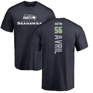 Cliff Avril Seattle Seahawks Backer T-Shirt - Navy