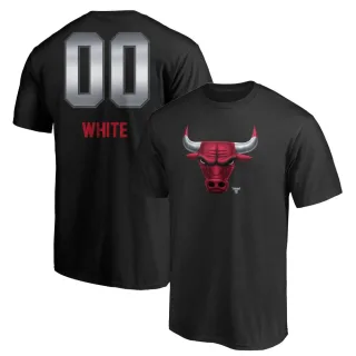 Coby White Chicago Bulls Black Midnight Mascot T-Shirt