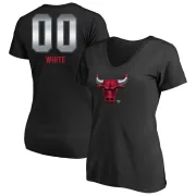 Coby White Women's Chicago Bulls Black Midnight Mascot T-Shirt