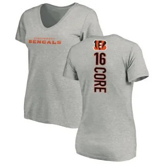 Cody Core Women's Cincinnati Bengals Backer V-Neck T-Shirt - Ash