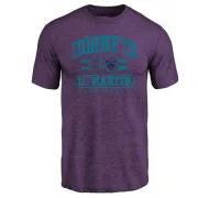 Cody Martin Charlotte Hornets Purple Baseline Tri-Blend T-Shirt