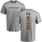 Cody McLeod Nashville Predators Backer T-Shirt - Ash