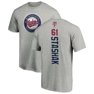 Cody Stashak Minnesota Twins Backer T-Shirt - Ash