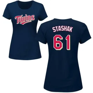 Cody Stashak Women's Minnesota Twins Name & Number T-Shirt - Navy