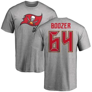 Cole Boozer Tampa Bay Buccaneers Name & Number Logo T-Shirt - Ash