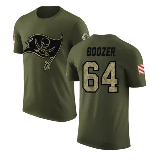 Cole Boozer Tampa Bay Buccaneers Olive Salute to Service Legend T-Shirt