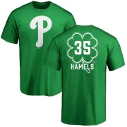 Cole Hamels Philadelphia Phillies Dubliner Name & Number T-Shirt - Kelly Green