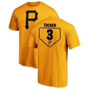 Cole Tucker Pittsburgh Pirates RBI T-Shirt - Gold