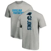 Colin Jones Carolina Panthers Backer T-Shirt - Ash