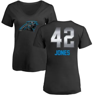 Colin Jones Women's Carolina Panthers Midnight Mascot T-Shirt - Black