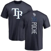 Colin Poche Tampa Bay Rays Backer T-Shirt - Navy