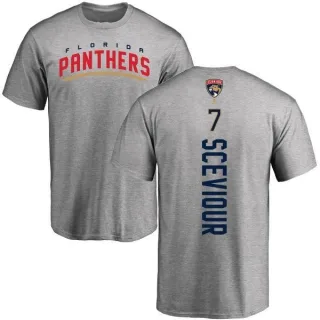 Colton Sceviour Florida Panthers Backer T-Shirt - Ash