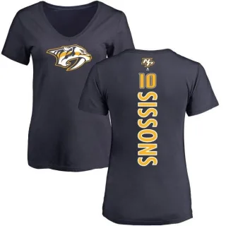 Colton Sissons Women's Nashville Predators Backer T-Shirt - Navy