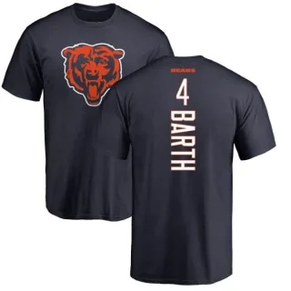 Connor Barth Chicago Bears Backer T-Shirt - Navy