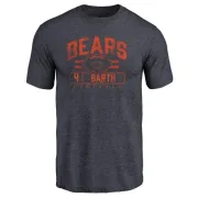 Connor Barth Chicago Bears Flanker Tri-Blend T-Shirt - Navy