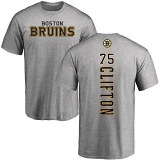 Connor Clifton Boston Bruins Backer T-Shirt - Ash