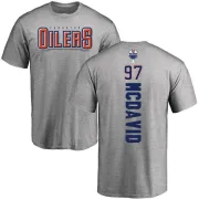 Connor McDavid Edmonton Oilers Backer T-Shirt - Ash