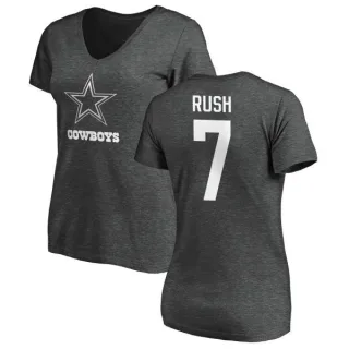 Cooper Rush Women's Dallas Cowboys One Color T-Shirt - Ash