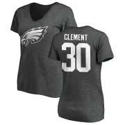 Corey Clement Women's Philadelphia Eagles One Color T-Shirt - Ash