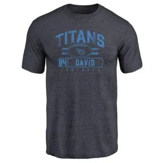 Corey Davis Tennessee Titans Flanker Tri-Blend T-Shirt - Navy