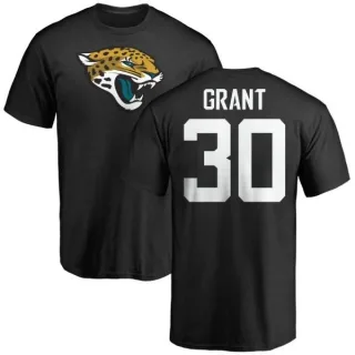 Corey Grant Jacksonville Jaguars Name & Number Logo T-Shirt - Black