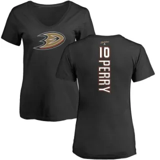 Corey Perry Women's Anaheim Ducks Backer T-Shirt - Black