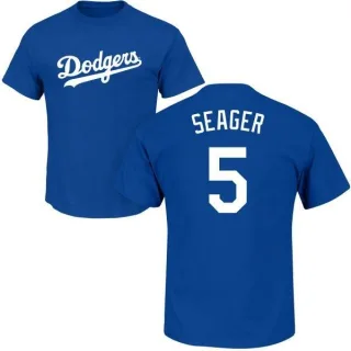 Corey Seager Los Angeles Dodgers Name & Number T-Shirt - Royal