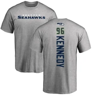 Cortez Kennedy Seattle Seahawks Backer T-Shirt - Ash