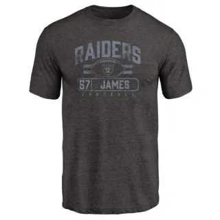 Cory James Oakland Raiders Flanker Tri-Blend T-Shirt - Black