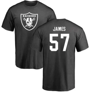 Cory James Oakland Raiders One Color T-Shirt - Ash