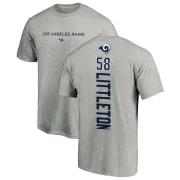 Cory Littleton Los Angeles Rams Backer T-Shirt - Ash