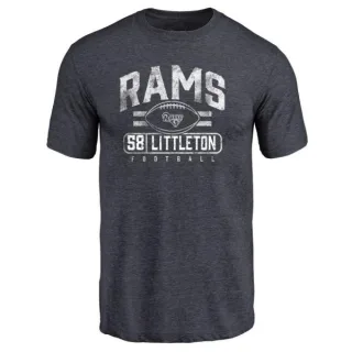 Cory Littleton Los Angeles Rams Flanker Tri-Blend T-Shirt - Navy