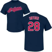 Cory Snyder Cleveland Indians Name & Number T-Shirt - Navy