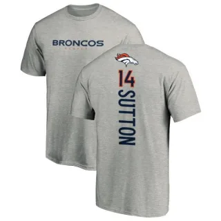 Courtland Sutton Denver Broncos Backer T-Shirt - Ash