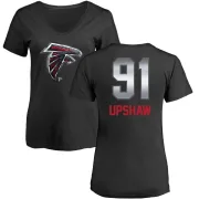 Courtney Upshaw Women's Atlanta Falcons Midnight Mascot T-Shirt - Black