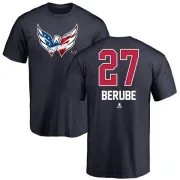 Craig Berube Washington Capitals Name and Number Banner Wave T-Shirt - Navy