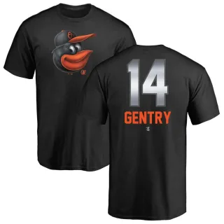 Craig Gentry Baltimore Orioles Midnight Mascot T-Shirt - Black