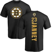 Craig Janney Boston Bruins Backer T-Shirt - Black