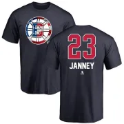 Craig Janney Boston Bruins Name and Number Banner Wave T-Shirt - Navy