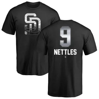 Craig Nettles San Diego Padres Midnight Mascot T-Shirt - Black