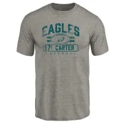 Cris Carter Philadelphia Eagles Flanker Tri-Blend T-Shirt - Gray