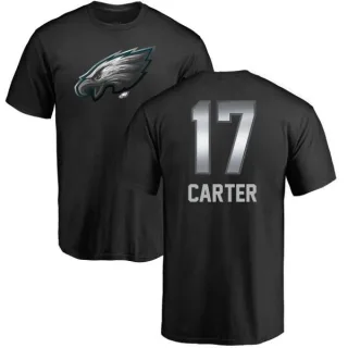 Cris Carter Philadelphia Eagles Midnight Mascot T-Shirt - Black