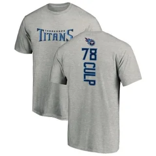 Curley Culp Tennessee Titans Backer T-Shirt - Ash