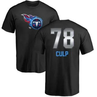 Curley Culp Tennessee Titans Midnight Mascot T-Shirt - Black