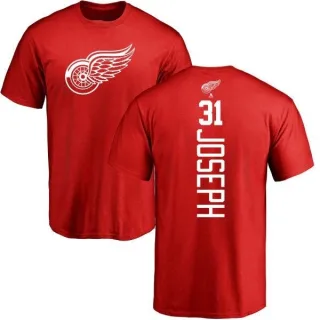 Curtis Joseph Detroit Red Wings Backer T-Shirt - Red