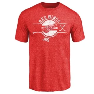 Curtis Joseph Detroit Red Wings Insignia Tri-Blend T-Shirt - Red